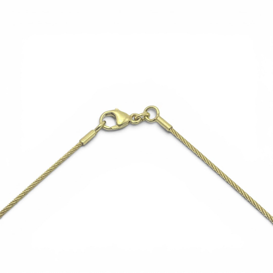 Swirl necklace