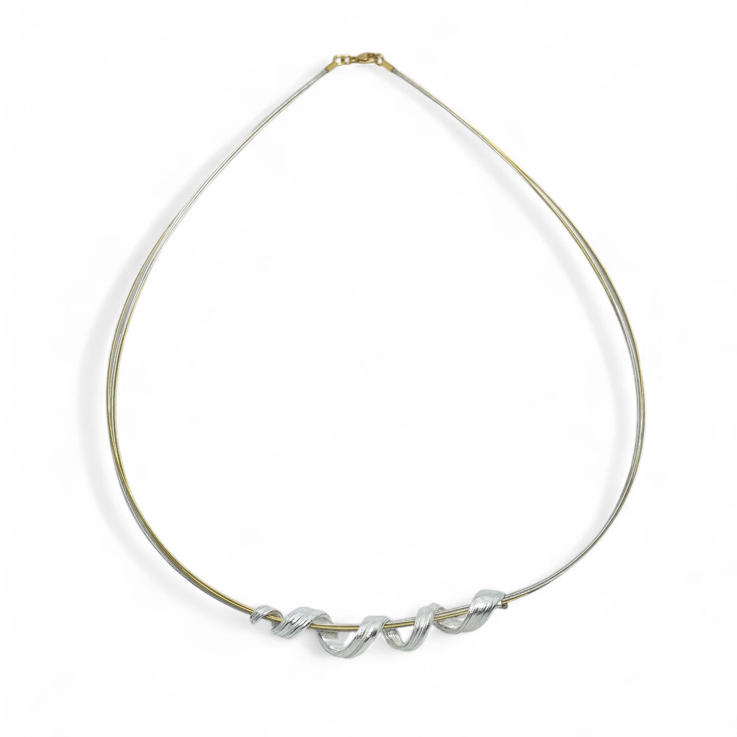 Swirl necklace