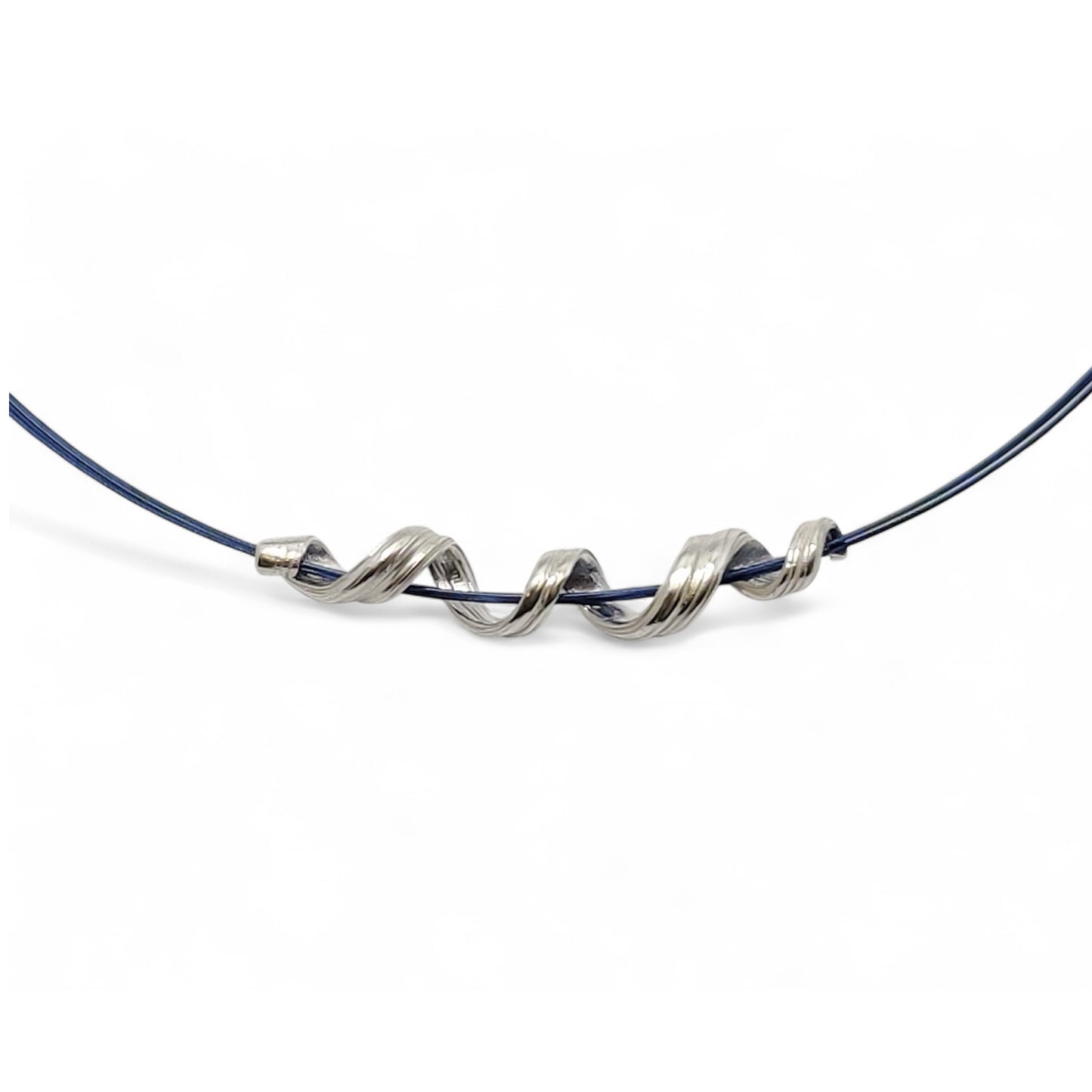 Swirl necklace