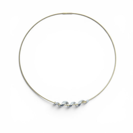 Swirl necklace