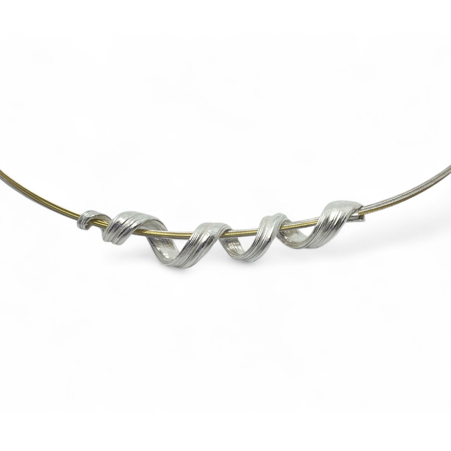 Swirl necklace