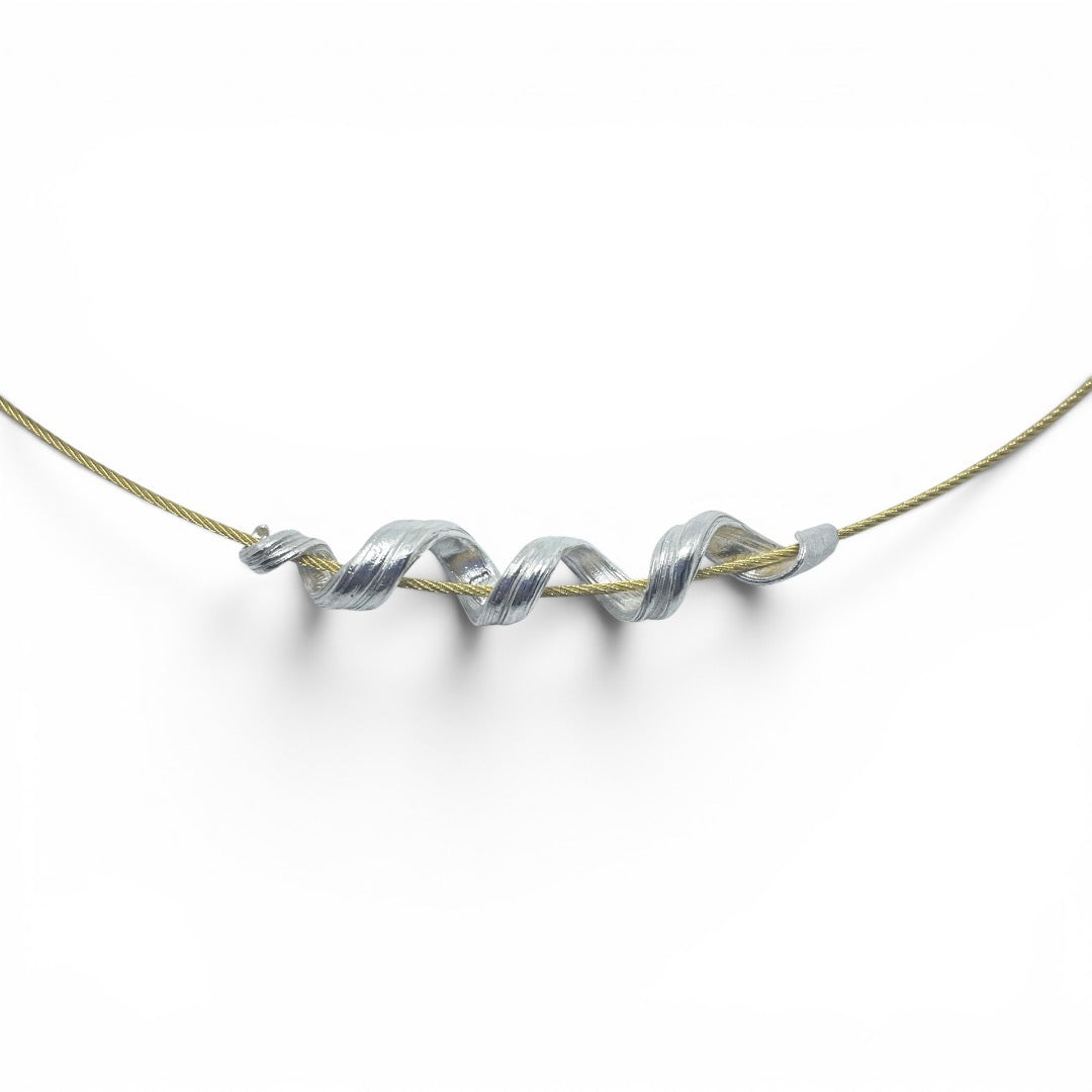 Swirl necklace