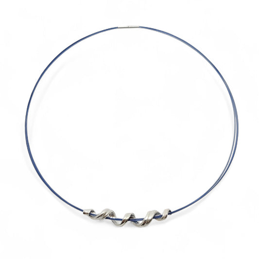Swirl necklace