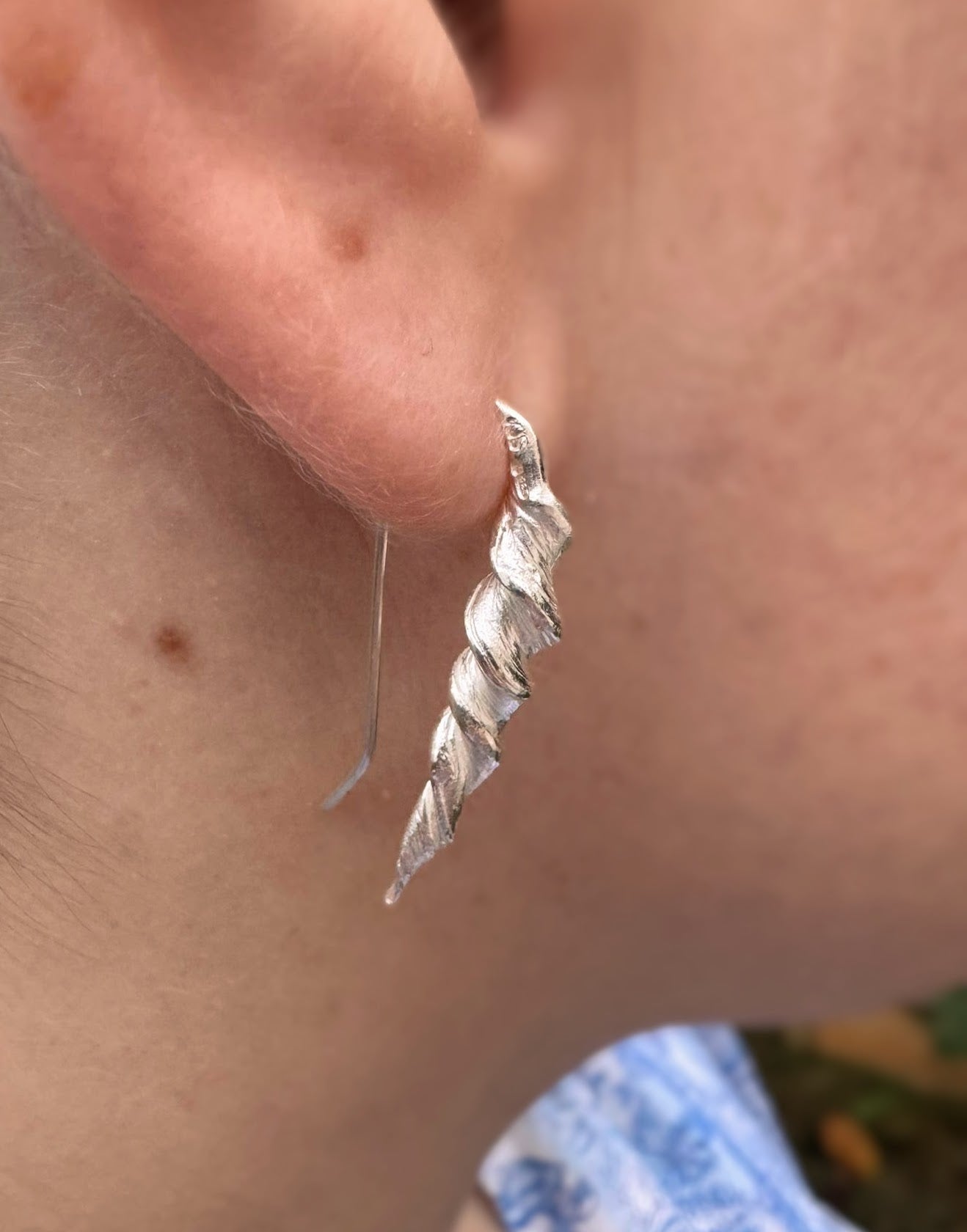 Twisted earrings